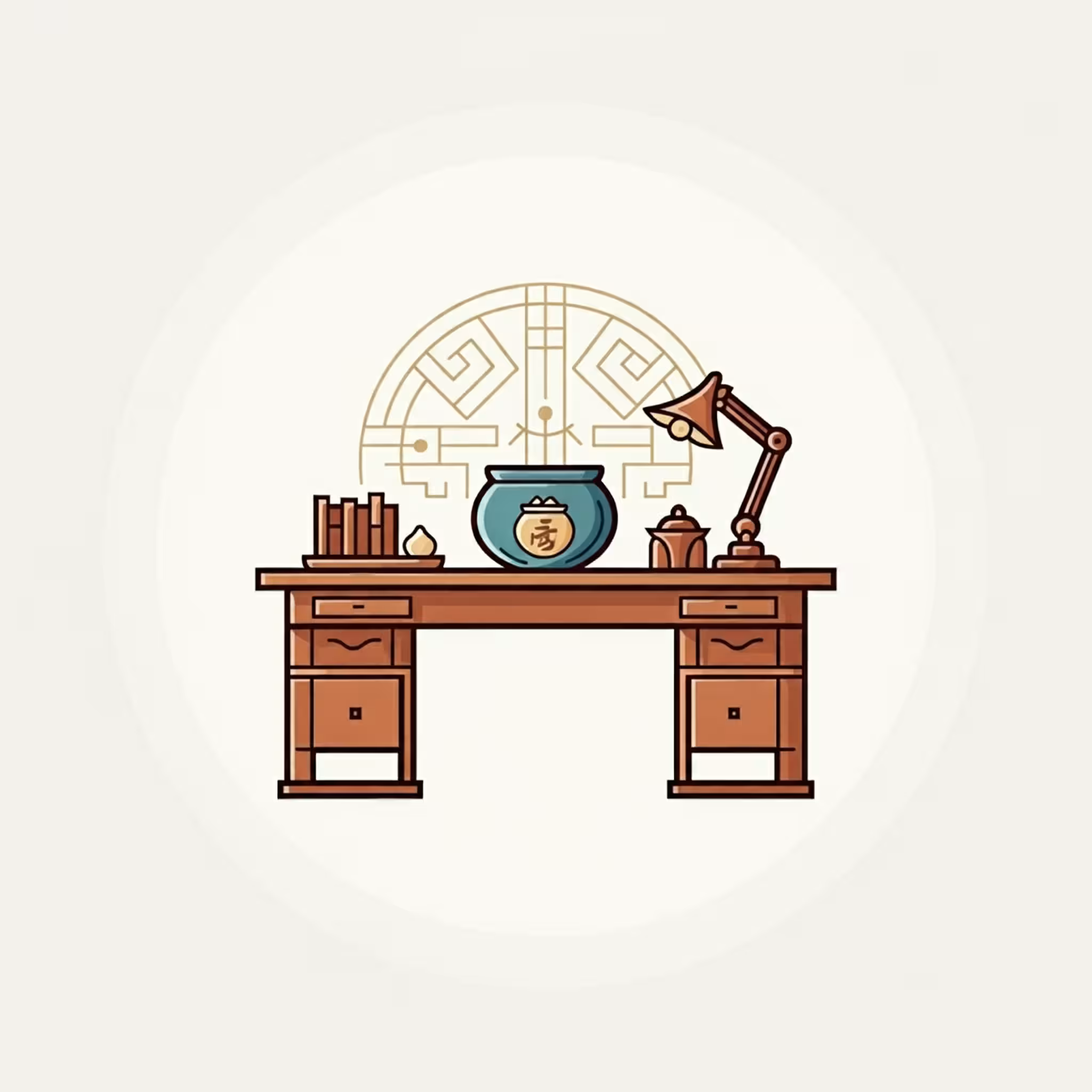 ฮวงจุ้ย-โต๊ะทำงาน